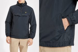 JK606V Pull Over Anorak by Lyle and Scott