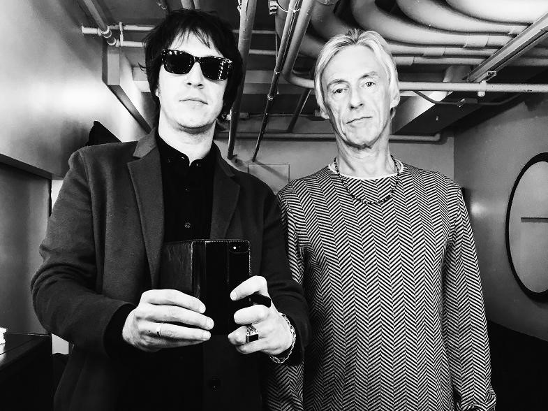 Andy Crofts with Paul Weller. Music, interview Apache menswear