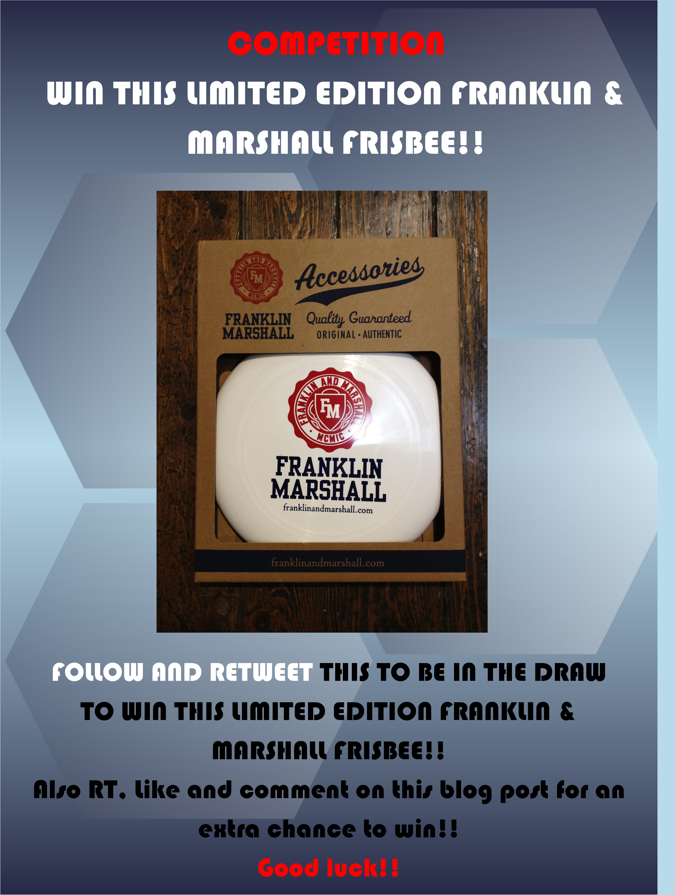 Franklin and Marshall Frisbee Competition Winner