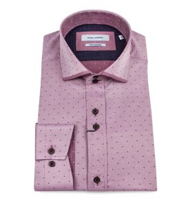 LS74333 Tonic Jacquard Shirt by Guide London
