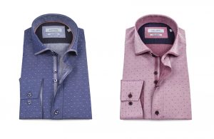 LS74333 Tonic Jacquard Shirt by Guide London
