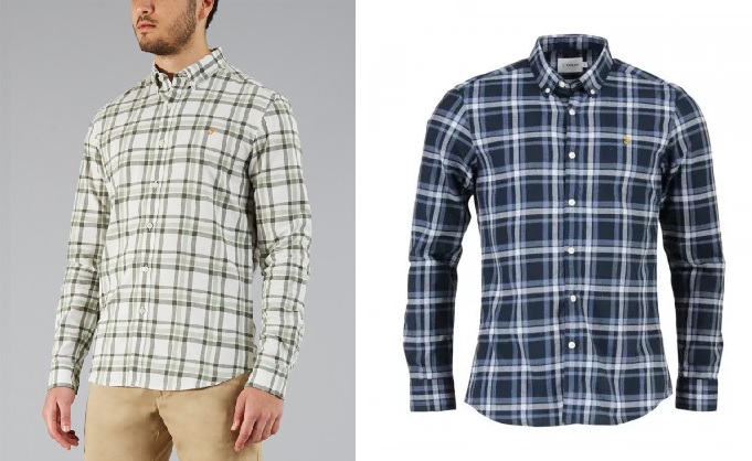 Farah Staton Check Shirts