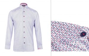 Deck Retro Print Shirt by Jiggler Lord Berlue