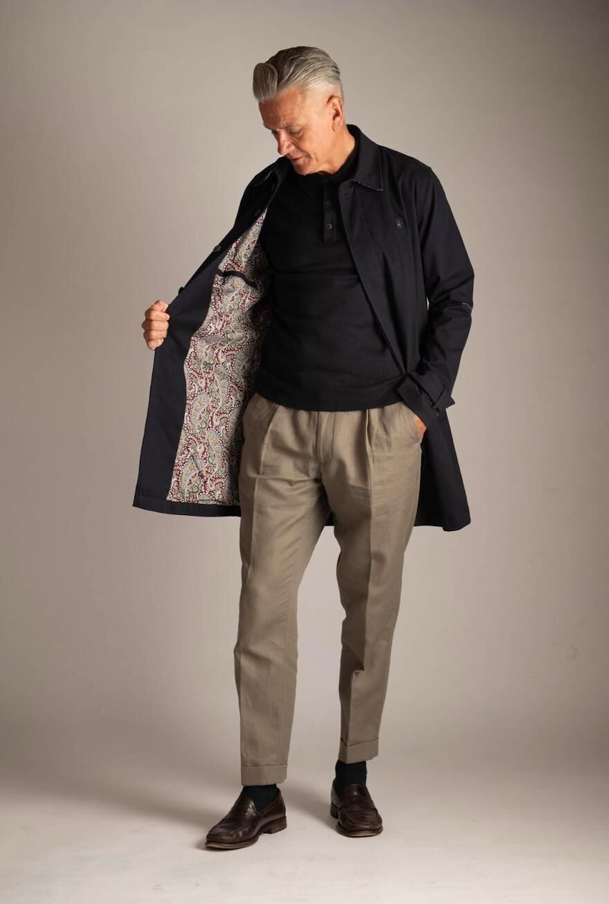 Retro menswear, mod-inspired clothing