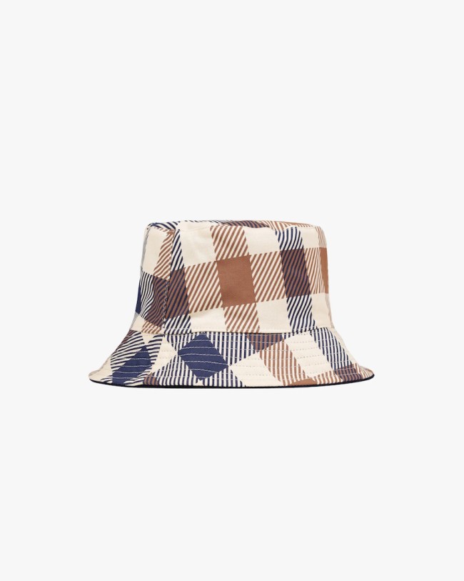 Iconic Reversible Macro Club Check Bucket Hat Macro/ClubCheck-30