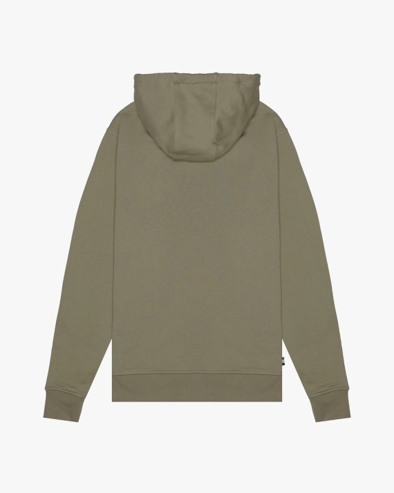 Small Logo Full Zip Hoodie Army/Green-06