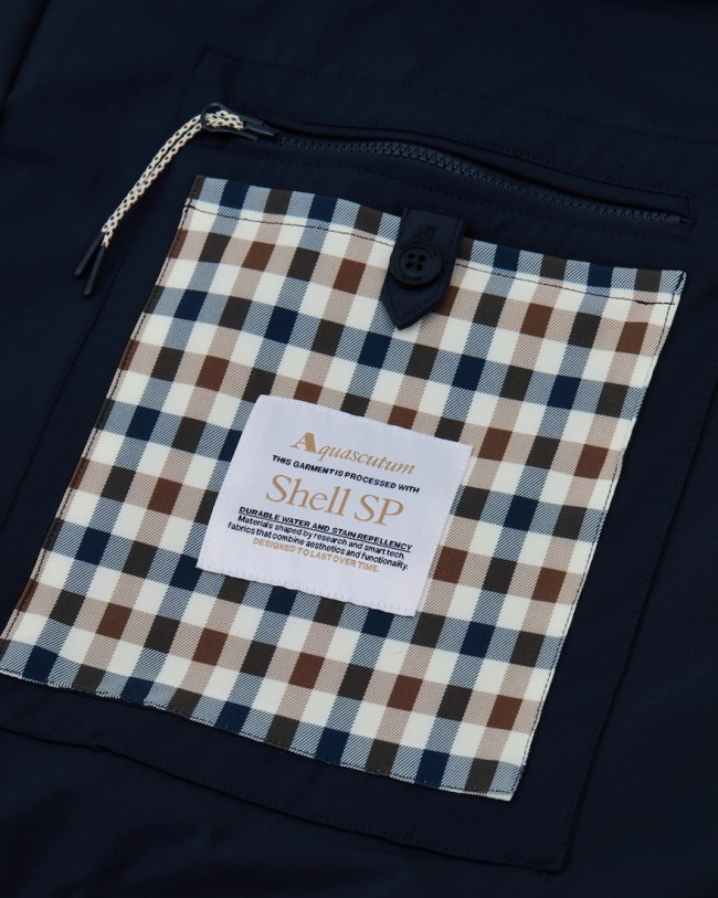Shell SP Hooded Jacket Navy-11