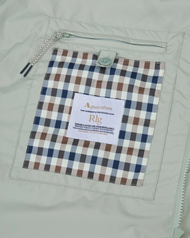 RLG Badge Packable Trench Salvia-34