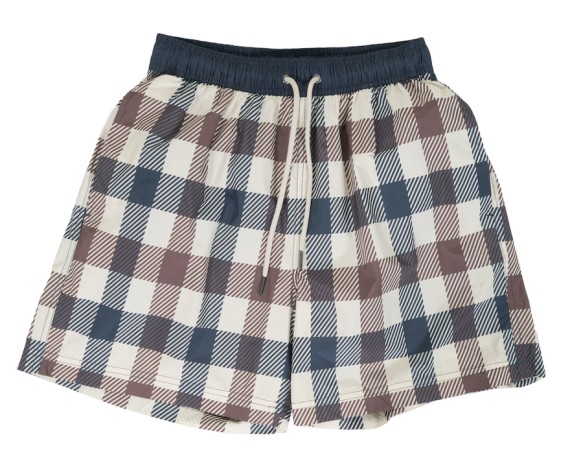 Macro Iconic Volley Club Check Swim Short Macro/ClubCheck-30
