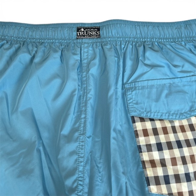 Club Check Pocket Beach Shorts Avio-18