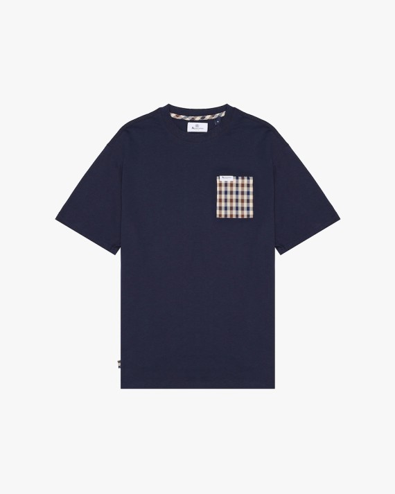 Iconic Pocket T Shirt Navy-11