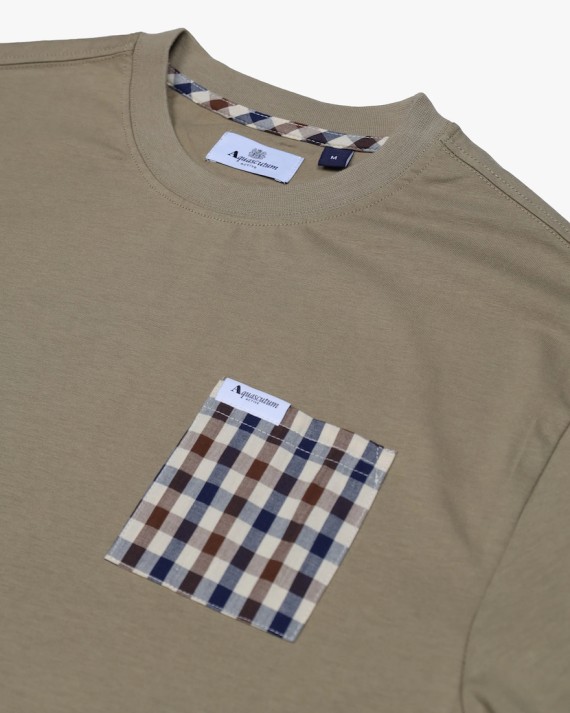 Iconic Pocket T Shirt Khaki-38