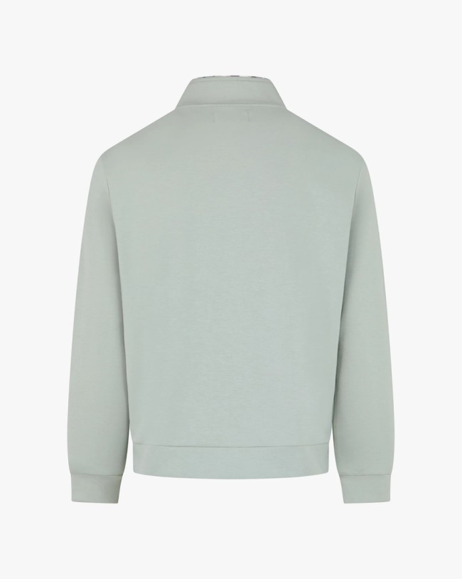 Piping Scuba Track Top Salvia-34