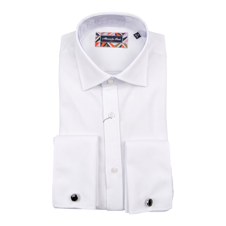 Alessandro Rossi Double Cuff Shirt