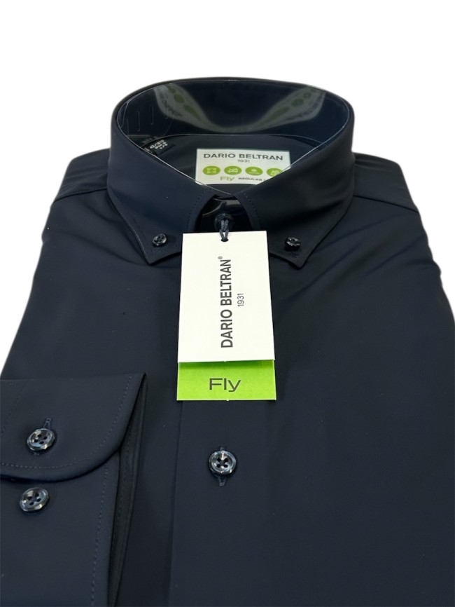 Amule Fly Stretch Shirt Navy