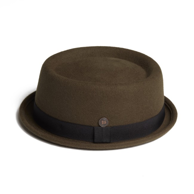 Jack Wool Felt Hat Olive