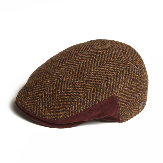 Umber Drake Italian Tweed Cap