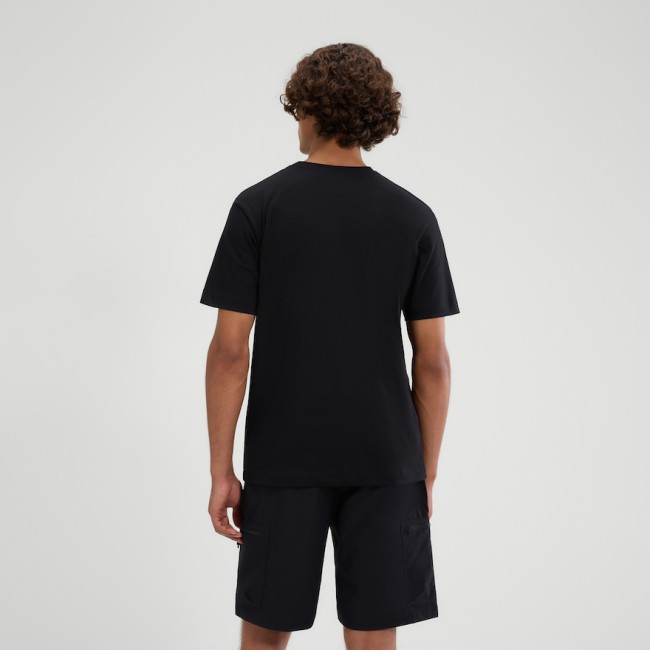 Venire Twin Stripe T Shirt Black/White-038