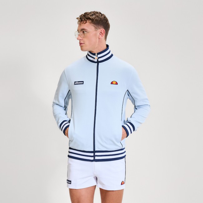 Milan Track Jacket LightBlue/Navy-427