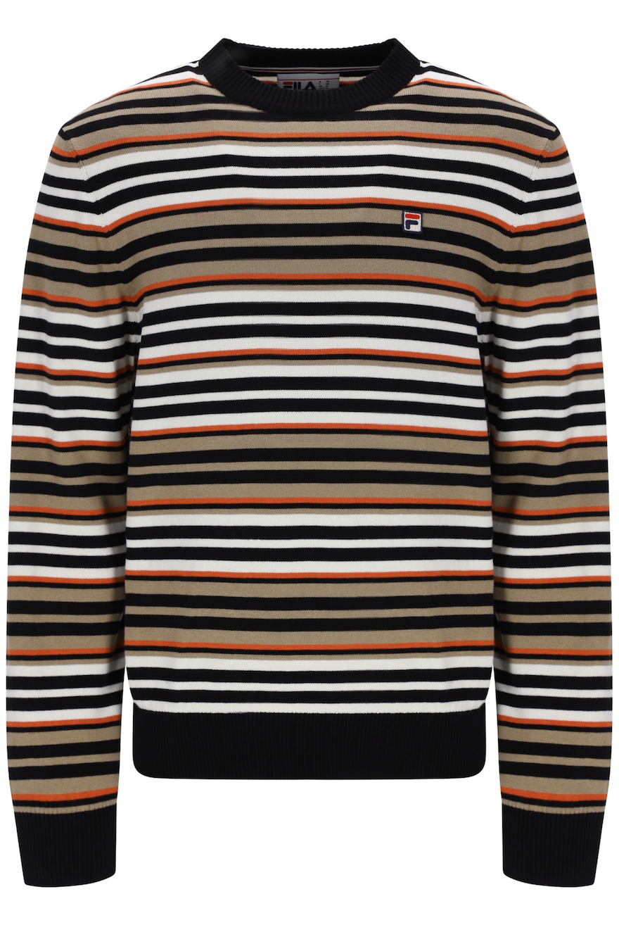Fila Elias Multi Stripe Knitted Jumper
