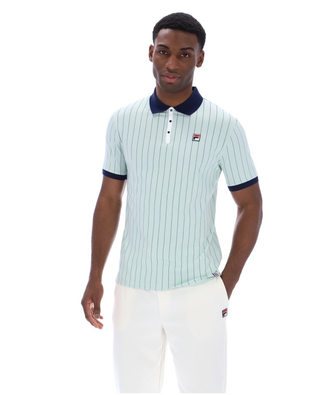 SurfSpray-359 BB1 Classic Vintage Striped Polo