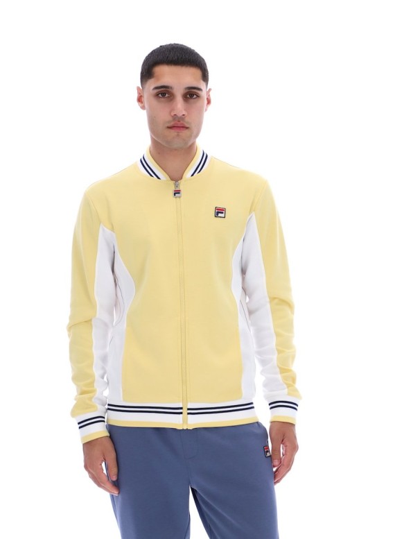 Settanta Baseball Track Jacket Raffia/White/FilaNavy-801