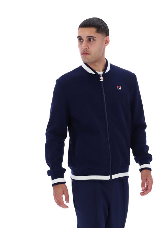 Gabe Waffle Track Jacket FilaNavy/Gardenia-410