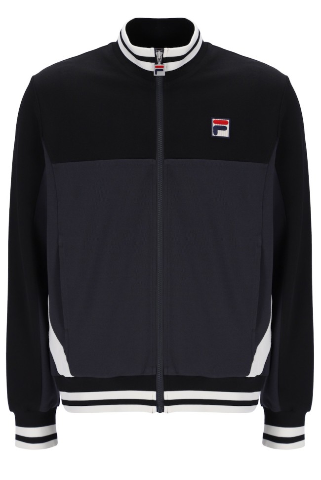 Tiebreaker Track Top Black/Charcoal/Gardenia-003