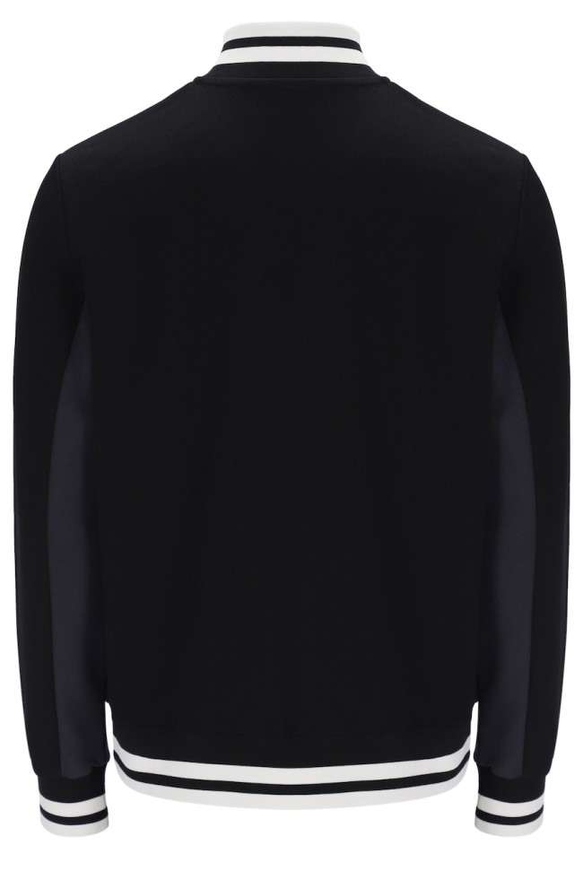 Tiebreaker Track Top Black/Charcoal/Gardenia-003
