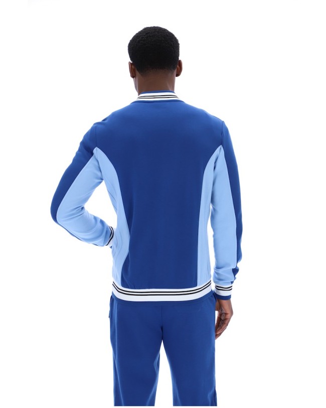 Settanta Baseball Track Jacket Limoges/FrozenFjord/Black/White-146