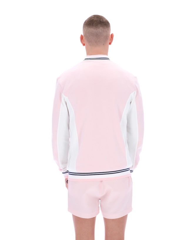 Settanta Baseball Track Jacket PaleLilac/White/FilaNavy-581