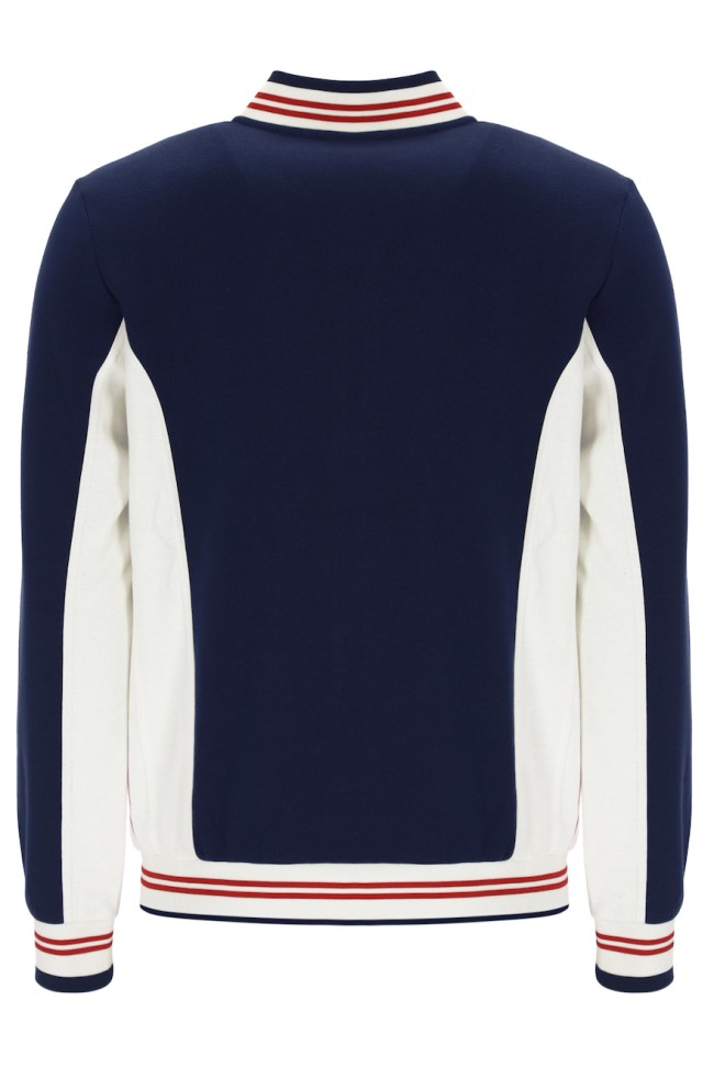 Settanta Baseball Track Jacket FilaNavy/Gardenia/FilaRed-411