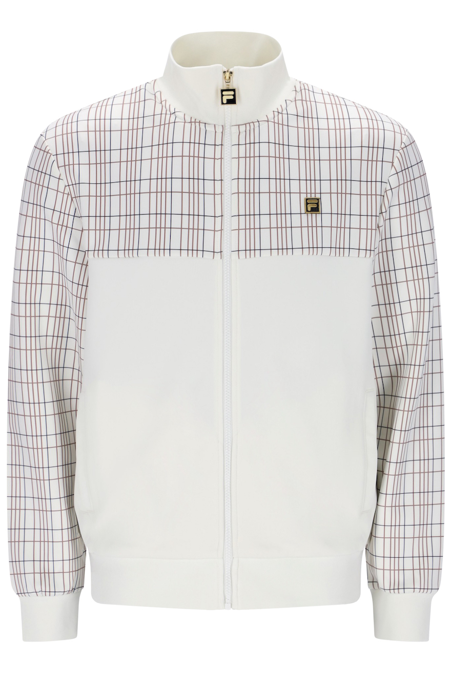 Fila Regan Printed Check Track Jacket