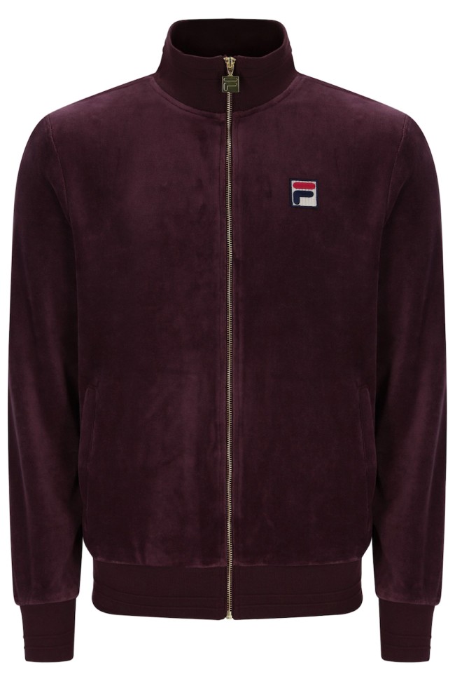 Fudge-277 Nero 2 Velour Track Top