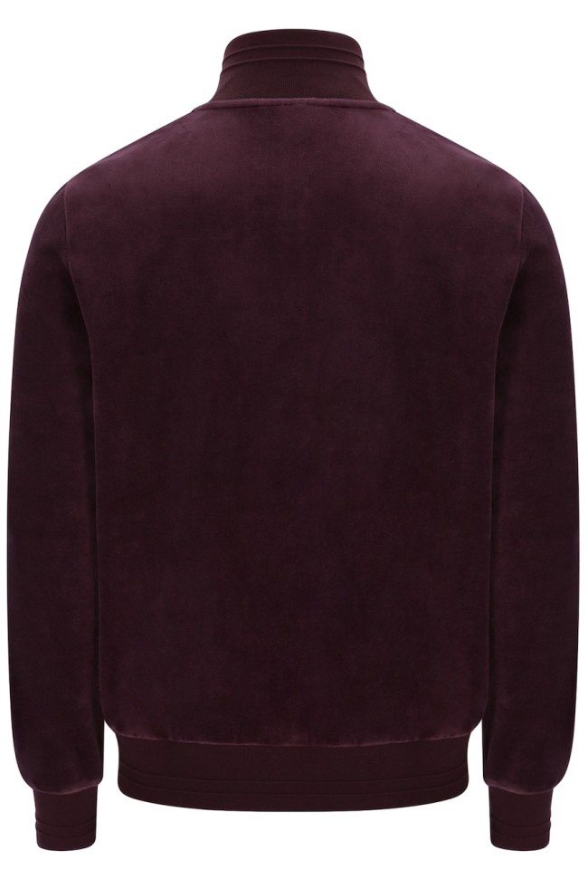 Nero 2 Velour Track Top Fudge-277