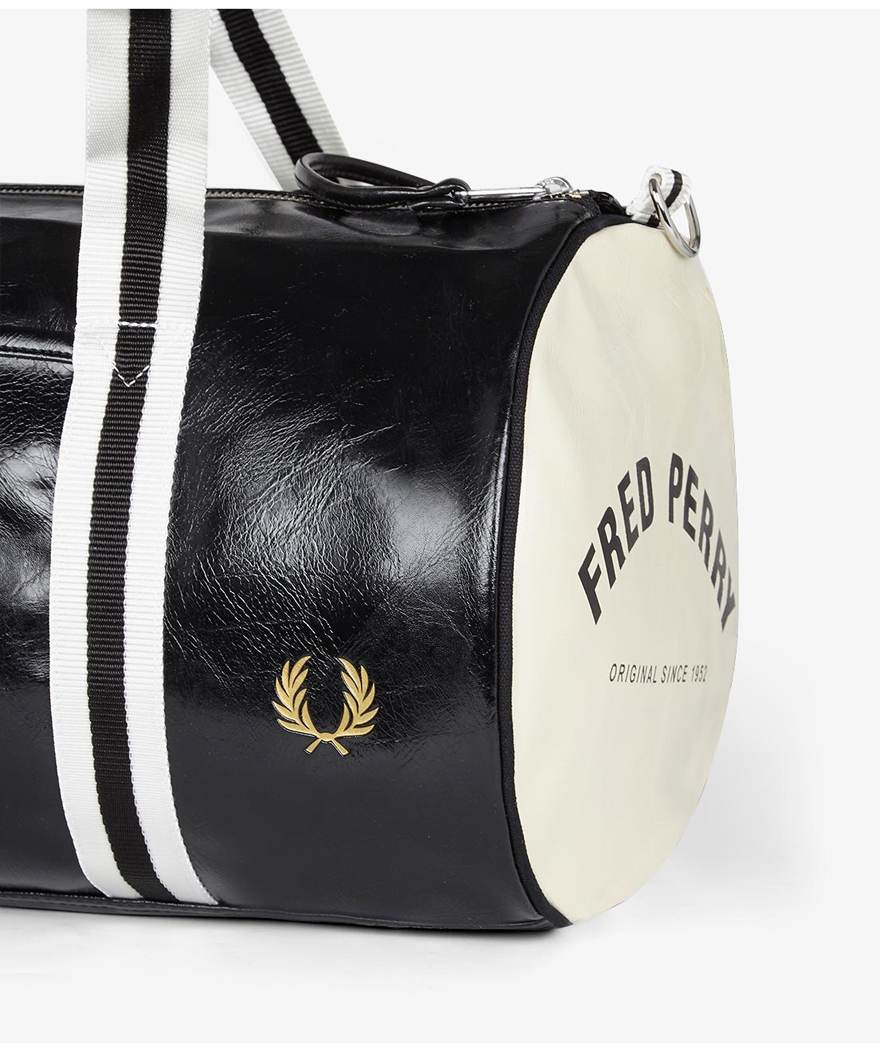 Fred Perry L3330 Classic Barrel Bag Bags, from