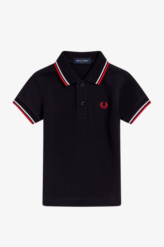 Fred Perry SY1225 My First Fred Perry Polo 6-12 Months Kids Polos, from ...