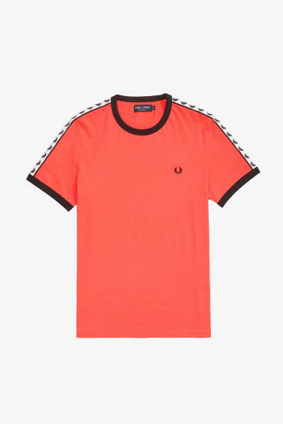 Fred Perry M6347 Taped Ringer T Shirt T-Shirts, from ApacheOnline