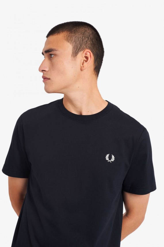 Fred Perry M1600 Crew Neck T Shirt T-Shirts, from ApacheOnline