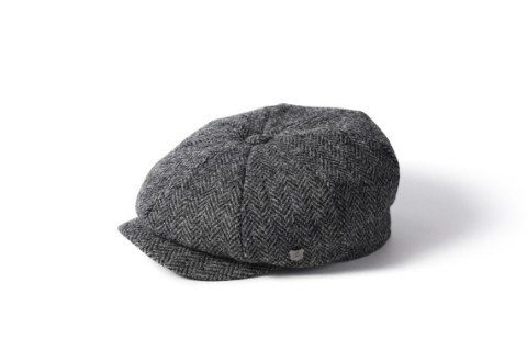 Carloway Harris Tweed Bakerboy Hat