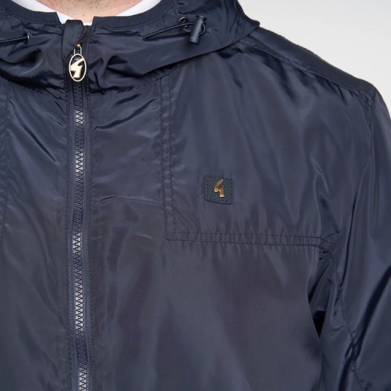 V48GJ14 Festival Hooded Jacket Navy