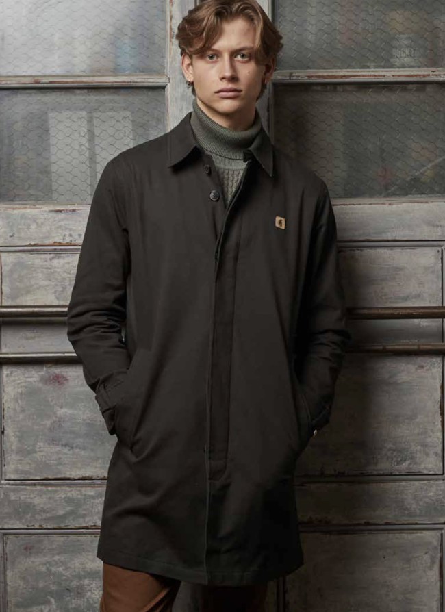 V57GJ12 Houghton Rain Mac Dark/Green