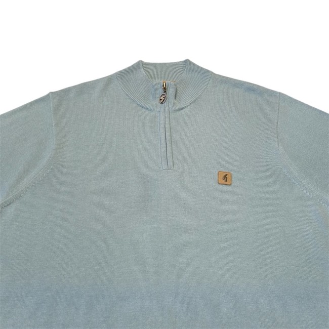 V56GK18 Lasso 1/4 Zip Knitwear Mint