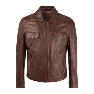 Dean Brown Leather Jacket