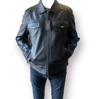 Dean Black Leather Jacket