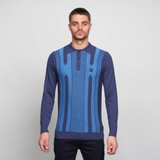 V47GM02 Cooper Texture Knitted Polo