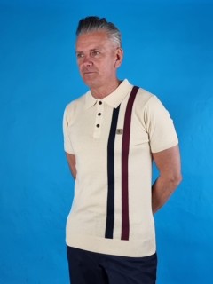 V19GM40 Coltrane Knitted Polo Shirt