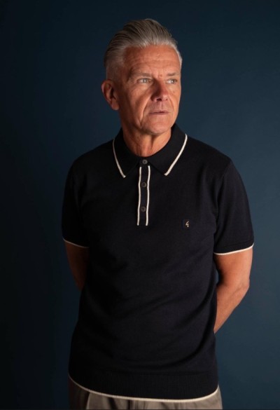 Gabicci Vintage V00GM09S Linekar Tipped Knitted Polo V00GM09S Linekar Tipped Knitted Polo