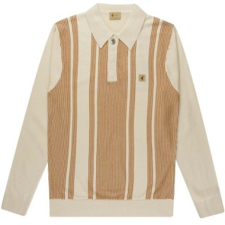 V53GM04 Dante Long Sleeve Knitted Polo