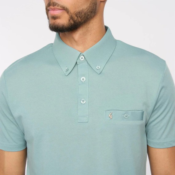 V54GX18 Ladro Polo Shirt Meadow